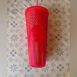 Starbucks Vibrant Pink Studded Tumbler